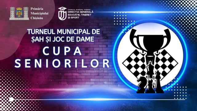 Închiderea Turneului municipal de șah și joc de dame „Cupa seniorilor”